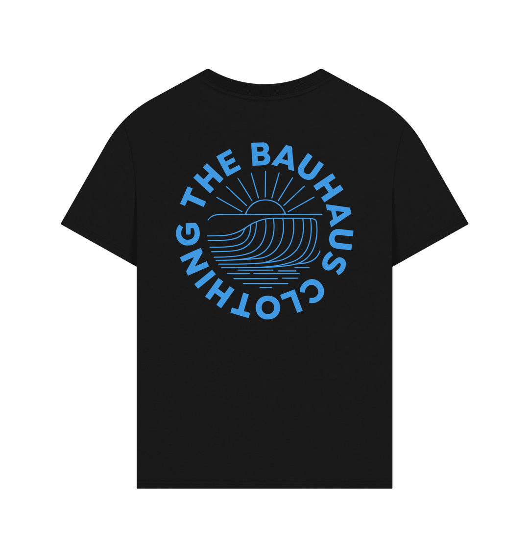 Bauhaus Wave Men's Oversized Tee