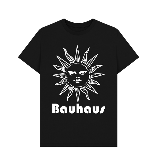 Black Bauhaus White Sun Tee