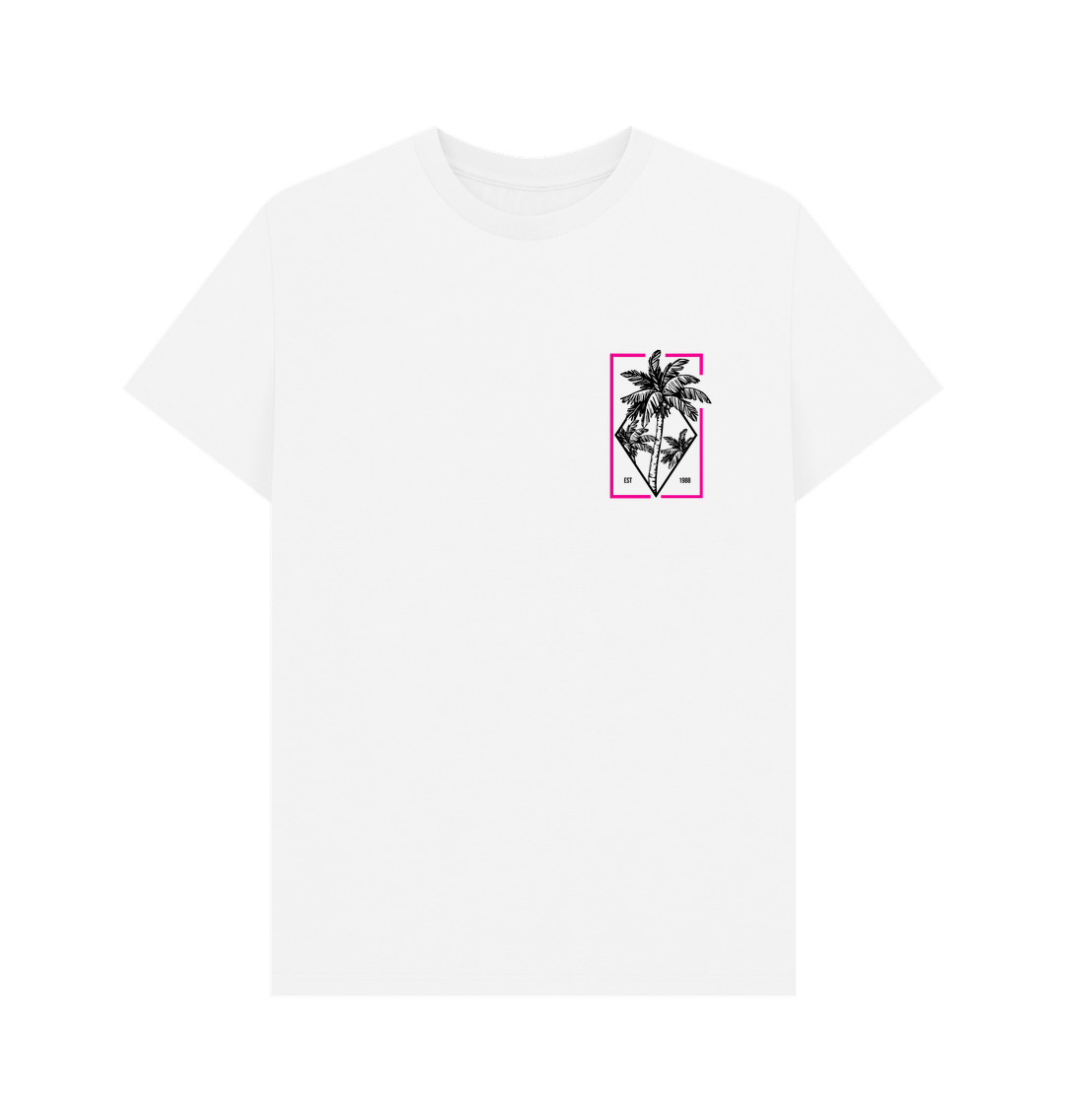 White White Bauhaus Palm Tee