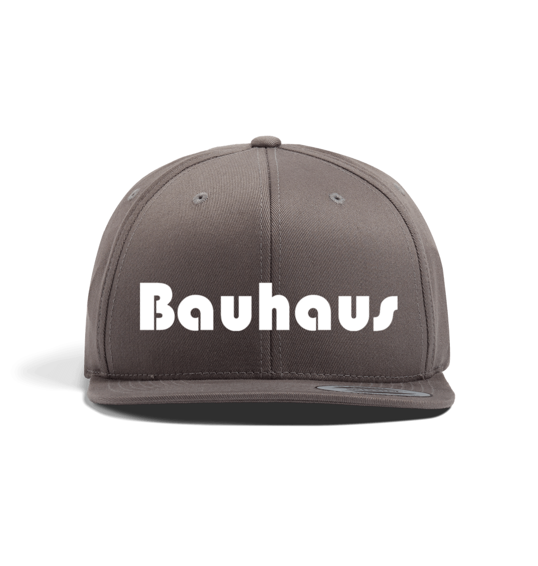 Dark Grey Bauhaus Snapback Cap