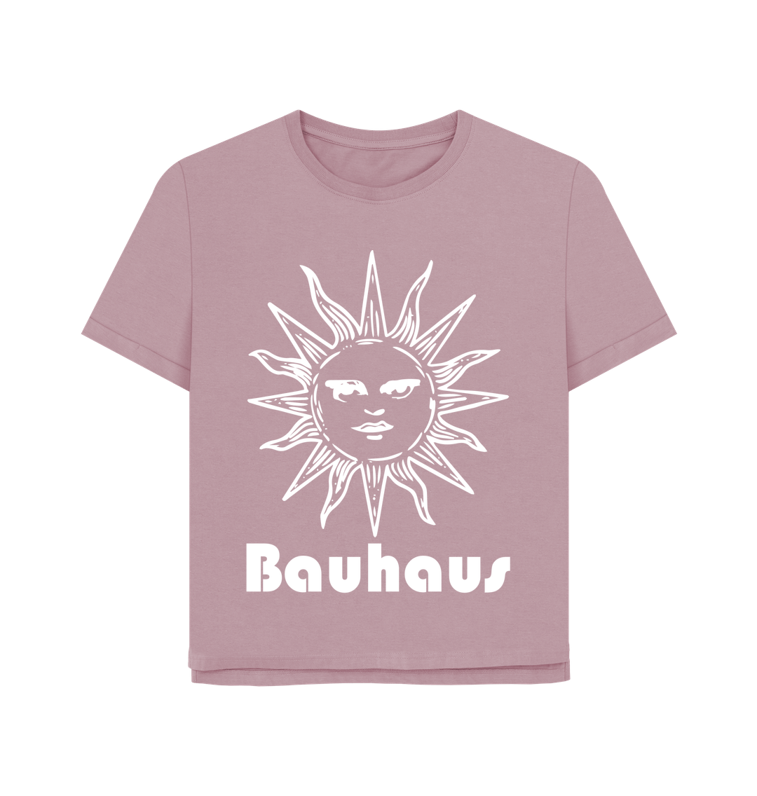 Mauve Bauhaus Sun Women's Relax Tee