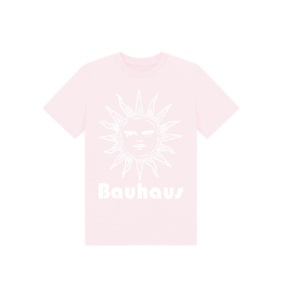 Pink Bauhaus Sun Kids Tee