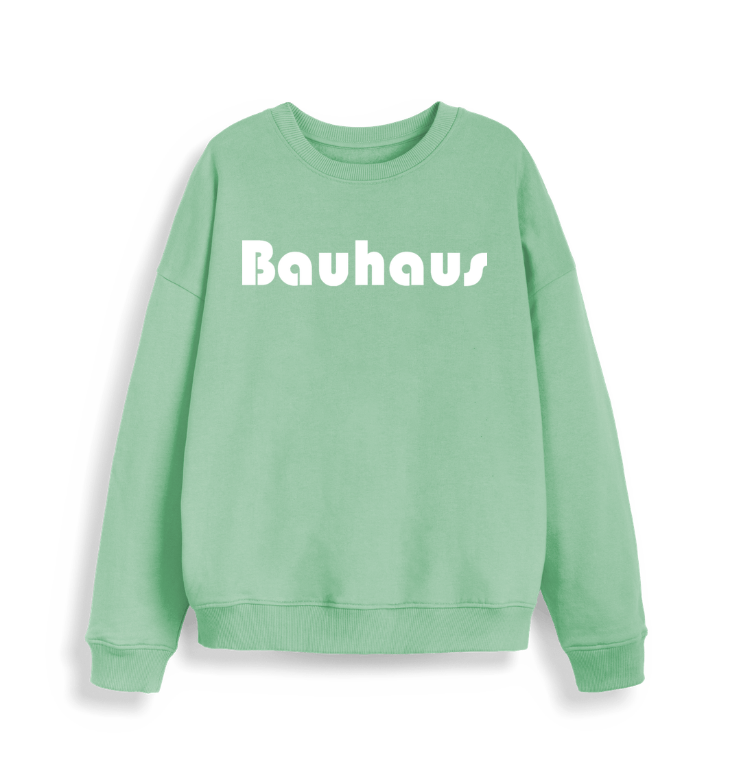 Misty Jade Bauhaus Women's Oversized Sweatshirt