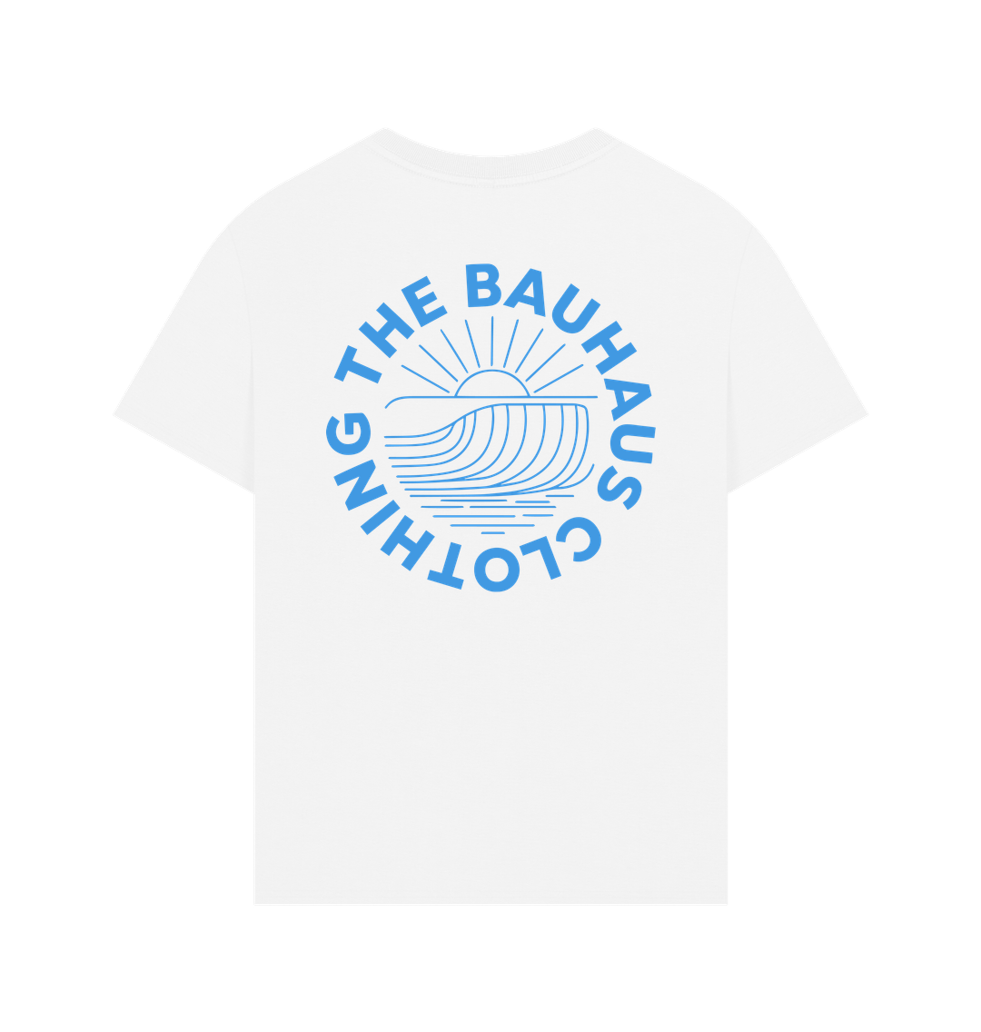 Bauhaus Wave Men's Oversized Tee