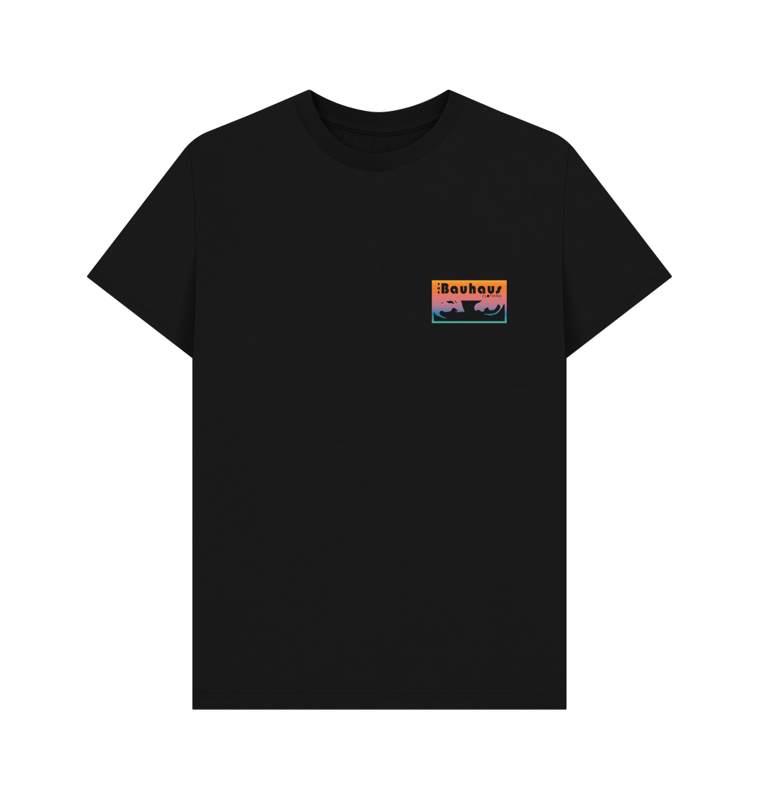 Black Bauhaus Colour Wave Tee