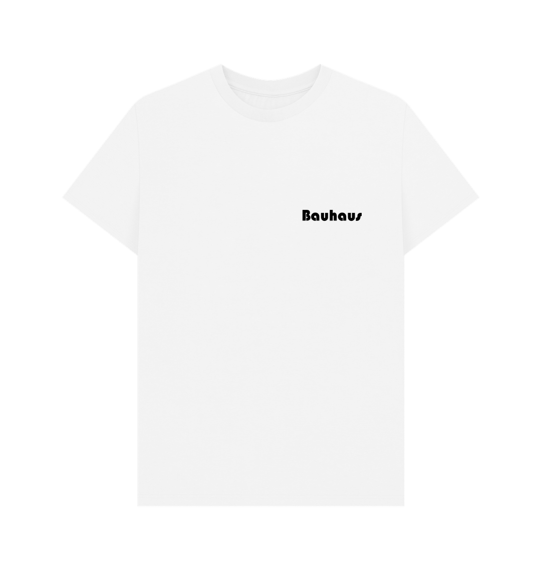 White Bauhaus Wave Tee