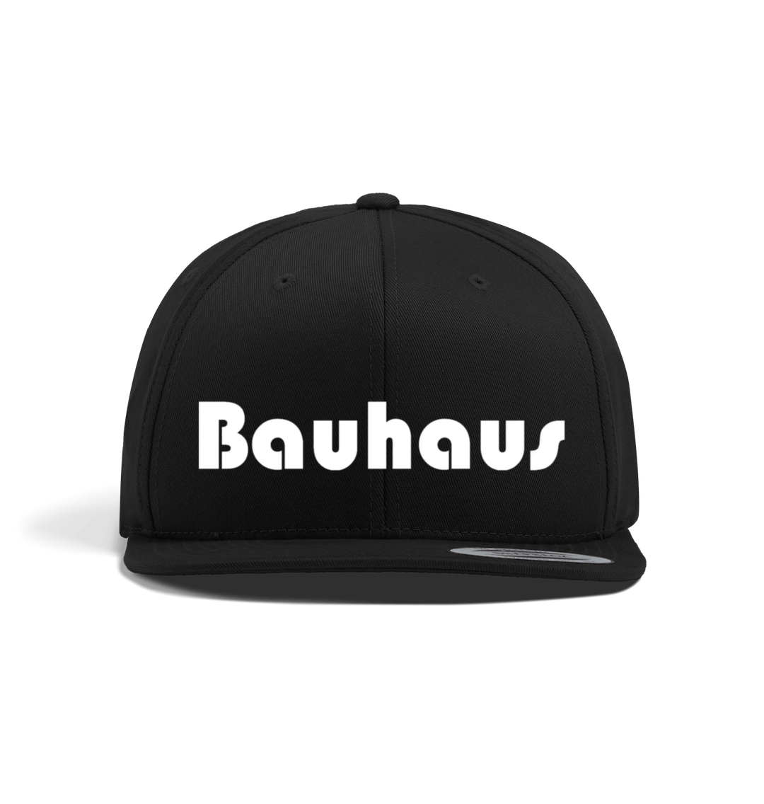 Black Bauhaus Snapback Cap