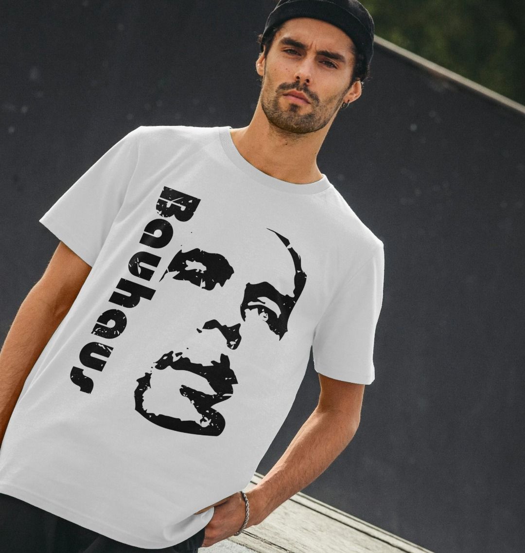 Bauhaus Black Face Tee