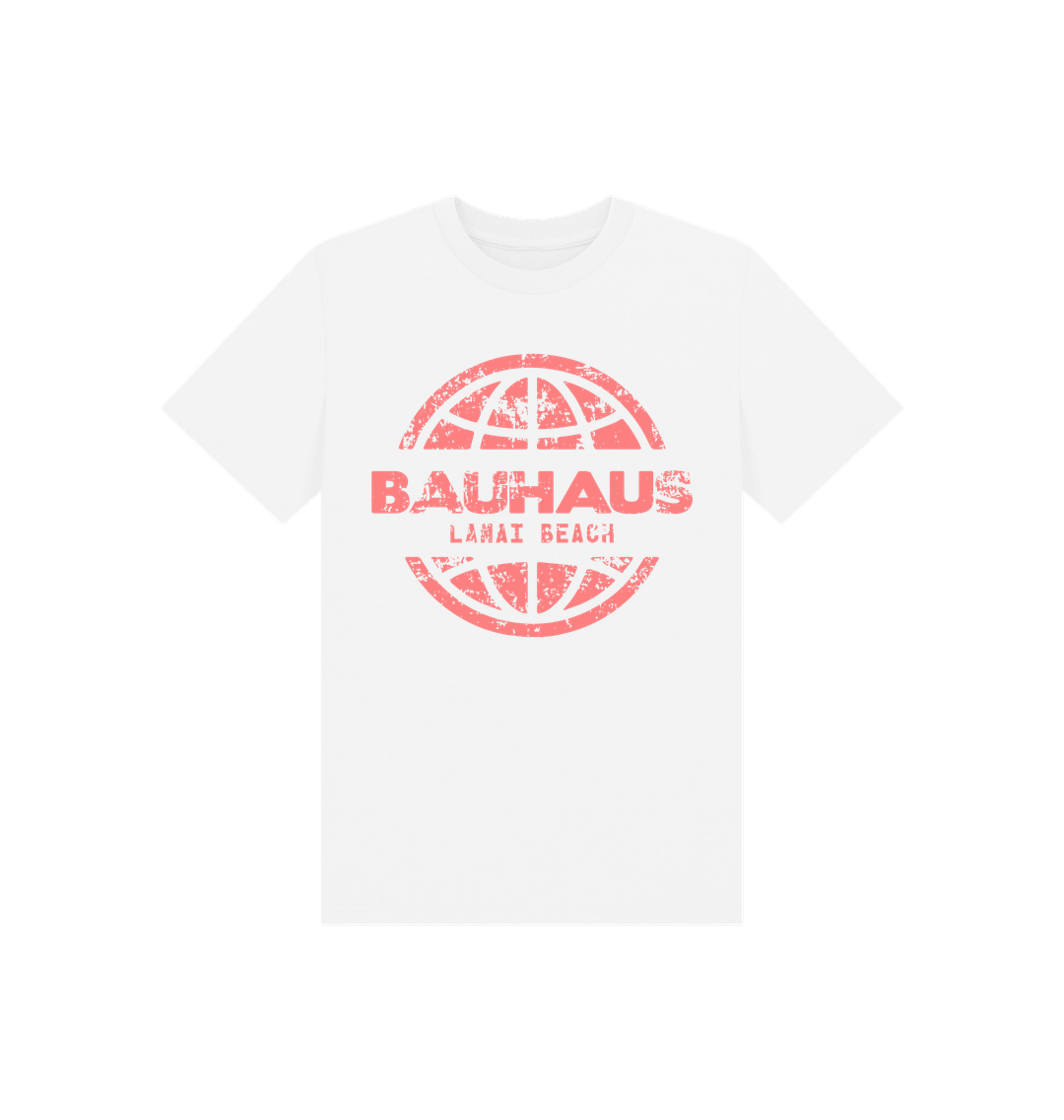 White Bauhaus Globe Kid's Tee