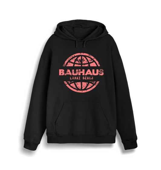 Black Bauhaus Globe Hoodie