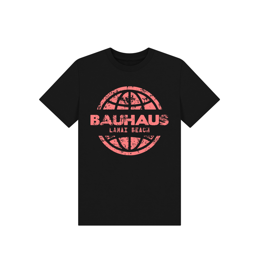 Black Bauhaus Globe Kid's Tee