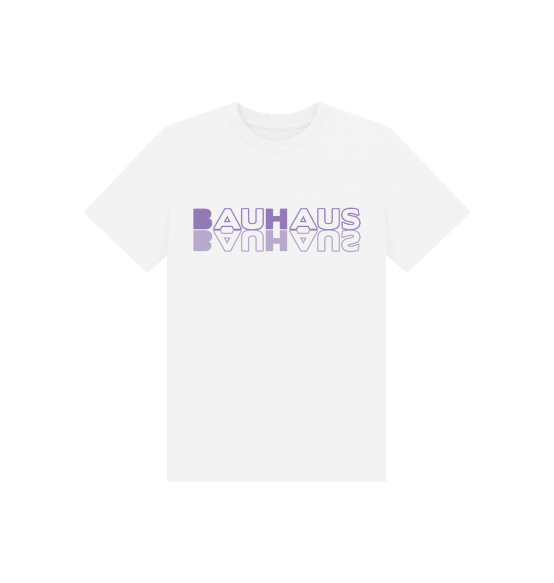 White Bauhaus Echo Kids Tee