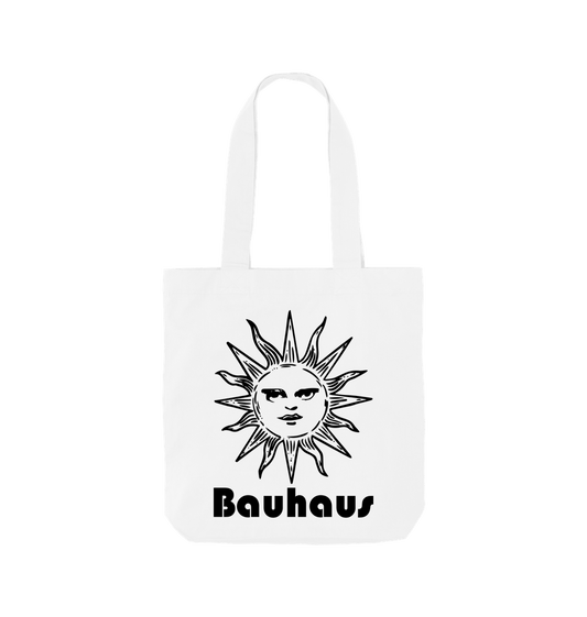 White Bauhaus Sun Tote Bag